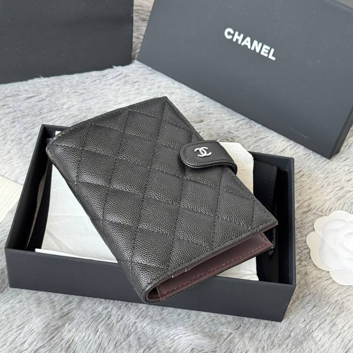 CHANEL AP3196 パスポート&ウォレット 二合一 カヴィア サイズ:15x10cm