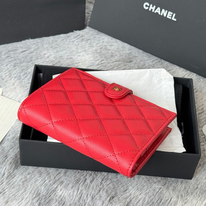 CHANEL AP3196 パスポート&ウォレット 二合一 カヴィア サイズ:15x10cm