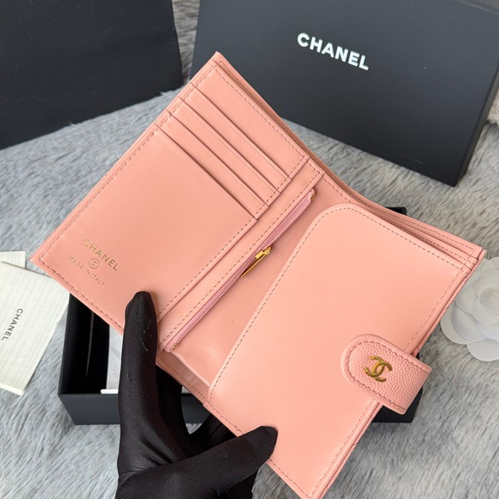 CHANEL AP3196 パスポート&ウォレット 二合一 カヴィア サイズ:15x10cm