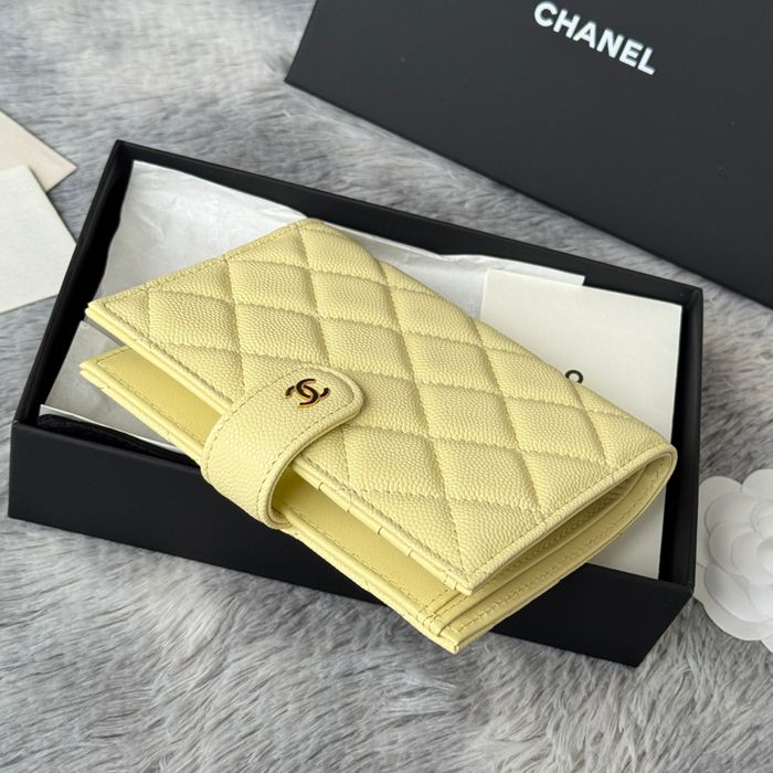 CHANEL AP3196 パスポート&ウォレット 二合一 カヴィア サイズ:15x10cm