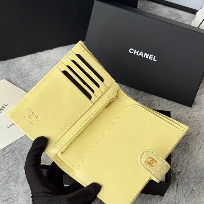CHANEL AP3196 パスポート&ウォレット 二合一 カヴィア サイズ:15x10cm