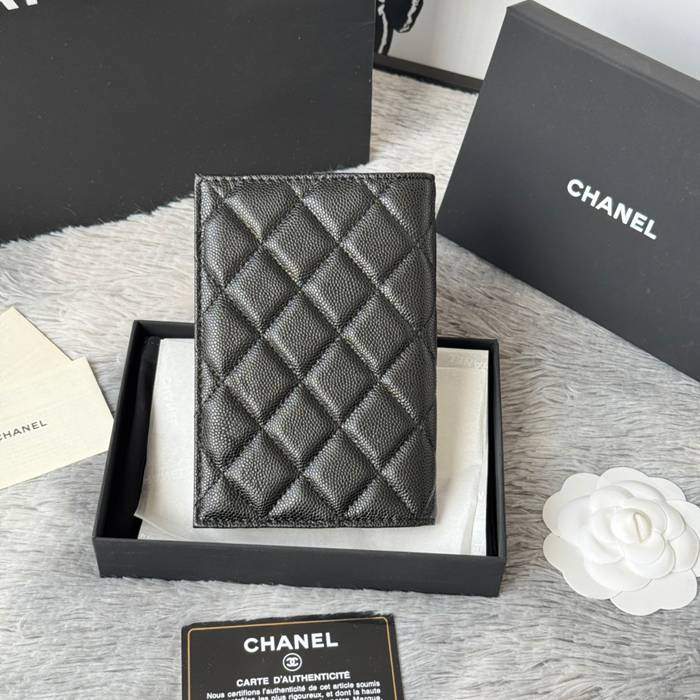 CHANEL AP3197 クラシックパスポートケース カヴィア粒革 サイズ:14.5x10.5cm