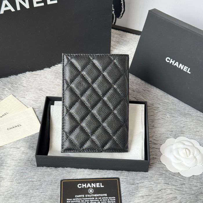 CHANEL AP3197 クラシックパスポートケース カヴィア粒革 サイズ:14.5x10.5cm