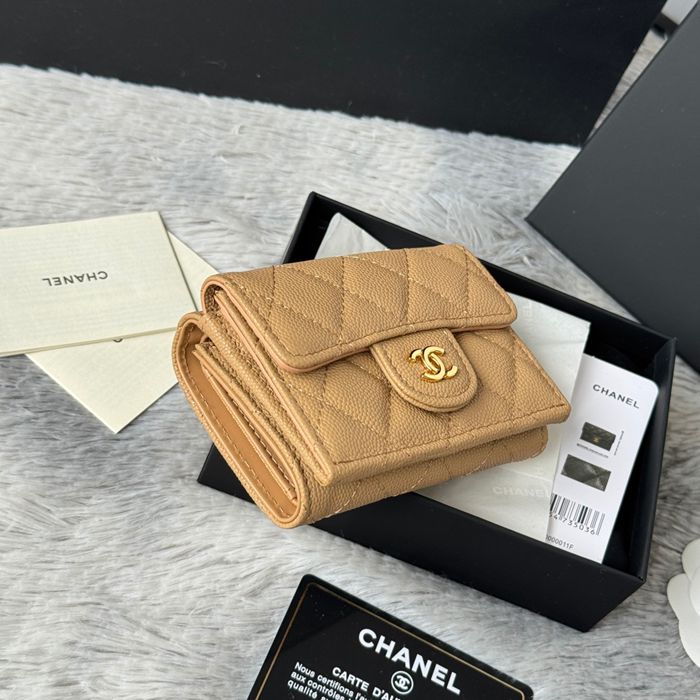 CHANEL AP0230 84401 三つ折り財布 細粒牛皮 サイズ:10.5x7.5cm