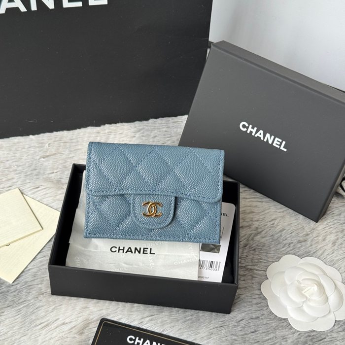 CHANEL AP0230 84401 三つ折り財布 細粒牛皮 サイズ:10.5x7.5cm