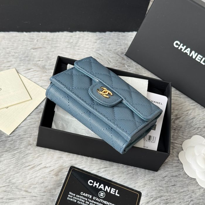 CHANEL AP0230 84401 三つ折り財布 細粒牛皮 サイズ:10.5x7.5cm