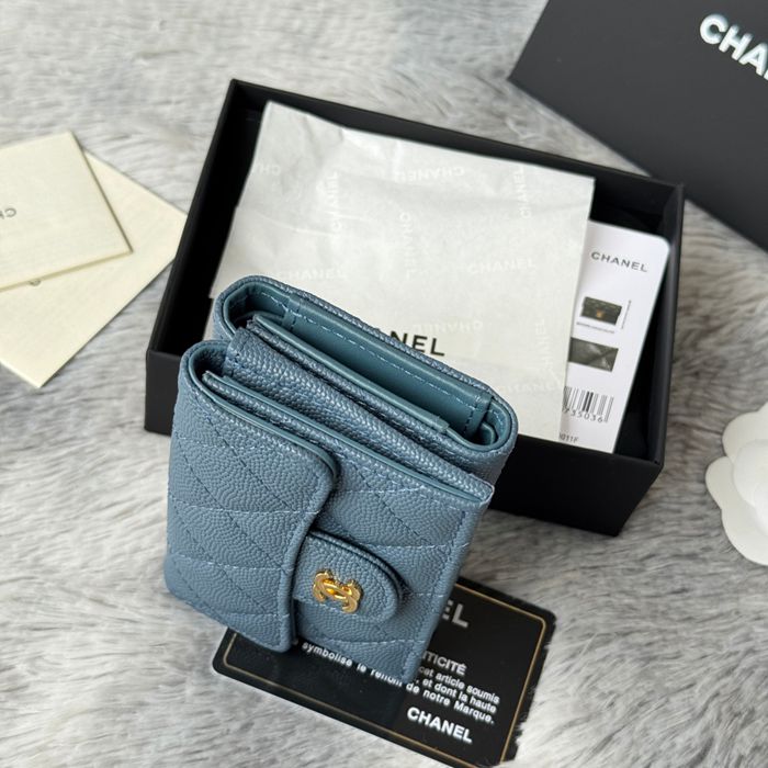 CHANEL AP0230 84401 三つ折り財布 細粒牛皮 サイズ:10.5x7.5cm