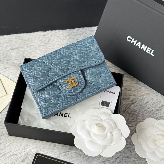 CHANEL AP0230 84401 三つ折り財布 細粒牛皮 サイズ:10.5x7.5cm