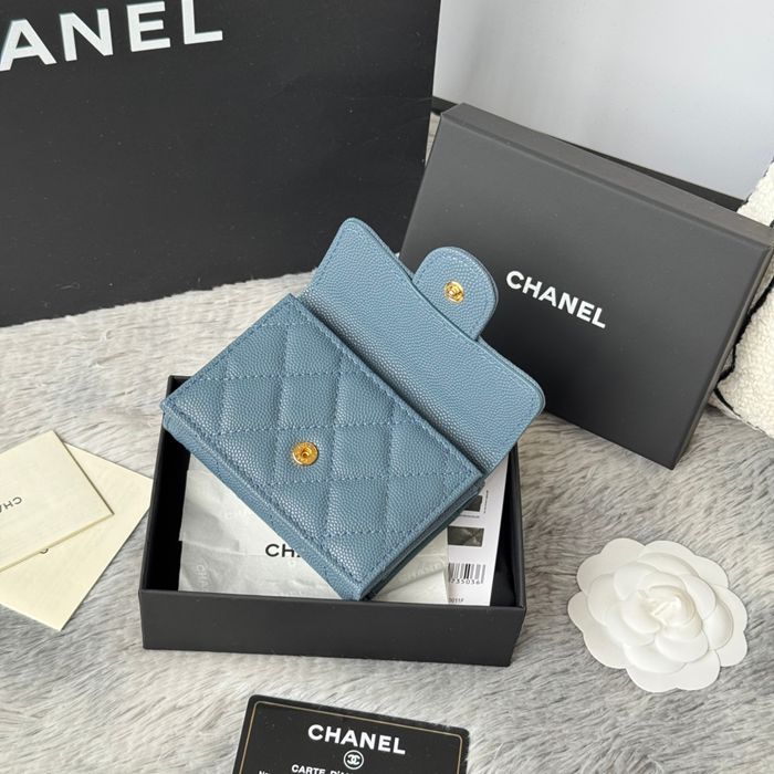 CHANEL AP0230 84401 三つ折り財布 細粒牛皮 サイズ:10.5x7.5cm