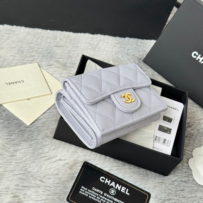 CHANEL AP0230 84401 三つ折り財布 細粒牛皮 サイズ:10.5x7.5cm