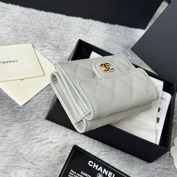 CHANEL AP0230 84401 三つ折り財布 細粒牛皮 サイズ:10.5x7.5cm