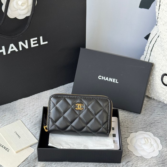 CHANEL 3686 0112 25c ラージジッピー長財布 カヴィア粒革 サイズ:12x8x2cm