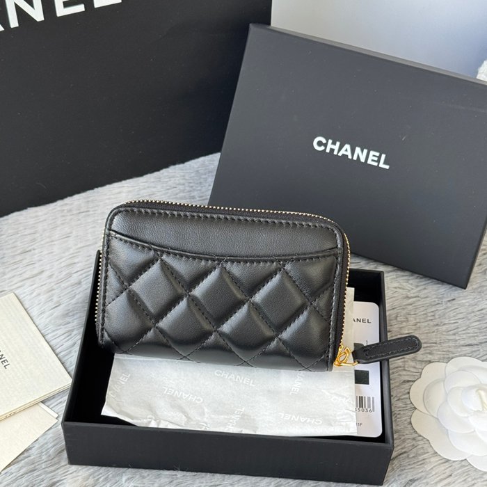 CHANEL 3686 0112 25c ラージジッピー長財布 カヴィア粒革 サイズ:12x8x2cm