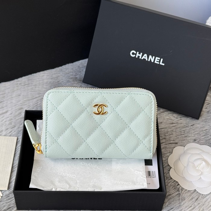 CHANEL 3686 0112 25c ラージジッピー長財布 カヴィア粒革 サイズ:12x8x2cm