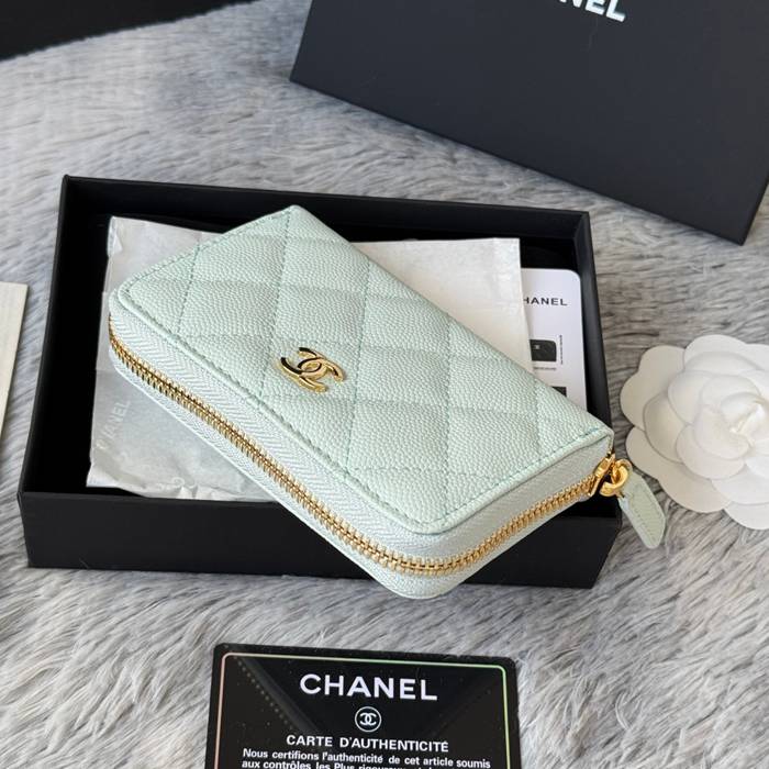CHANEL 3686 0112 25c ラージジッピー長財布 カヴィア粒革 サイズ:12x8x2cm