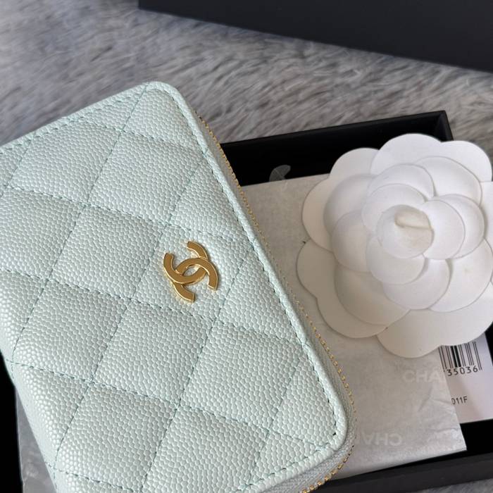 CHANEL 3686 0112 25c ラージジッピー長財布 カヴィア粒革 サイズ:12x8x2cm