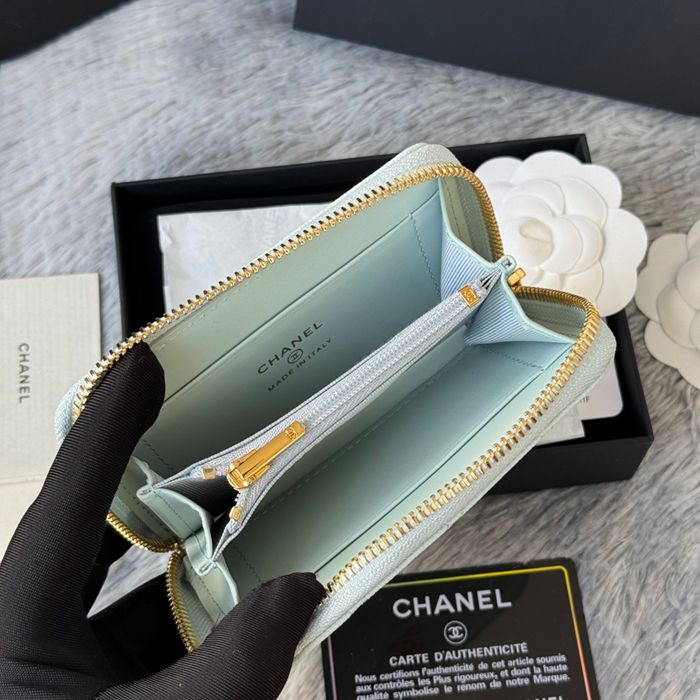 CHANEL 3686 0112 25c ラージジッピー長財布 カヴィア粒革 サイズ:12x8x2cm