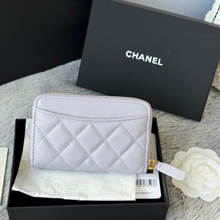 CHANEL 3686 0112 25c ラージジッピー長財布 カヴィア粒革 サイズ:12x8x2cm