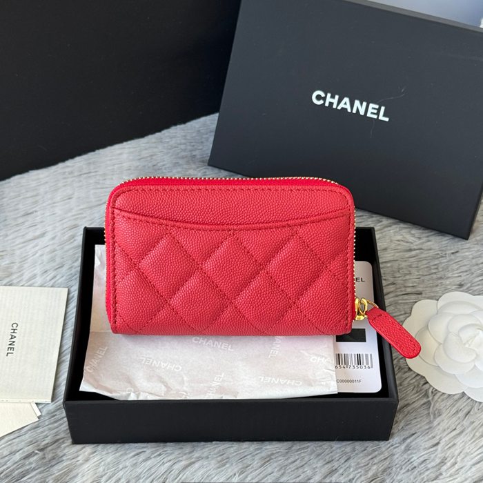 CHANEL 3686 0112 25c ラージジッピー長財布 カヴィア粒革 サイズ:12x8x2cm