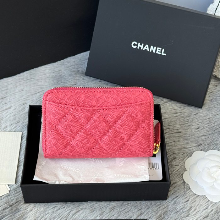 CHANEL 3686 0112 25c ラージジッピー長財布 カヴィア粒革 サイズ:12x8x2cm