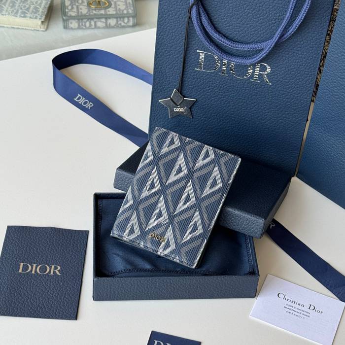 DIOR H016-H020 サドルパスポートケース オブリーク サイズ:10x13.3cm