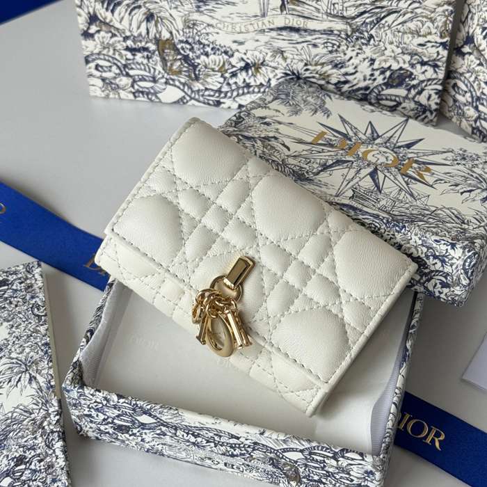 DIOR S0966ONMJ マイディオール グリシン 財布 ラム革 サイズ:11x7.5x2.5cm