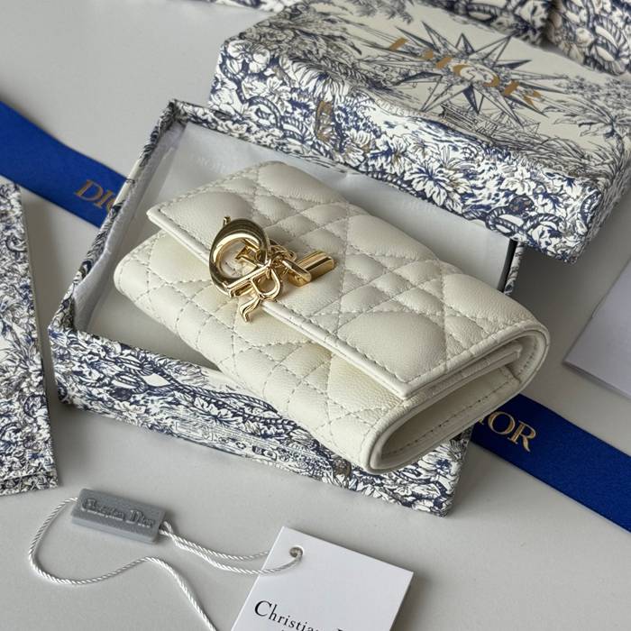 DIOR S0966ONMJ マイディオール グリシン 財布 ラム革 サイズ:11x7.5x2.5cm