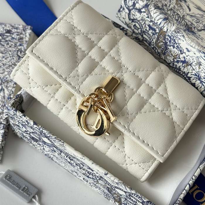 DIOR S0966ONMJ マイディオール グリシン 財布 ラム革 サイズ:11x7.5x2.5cm