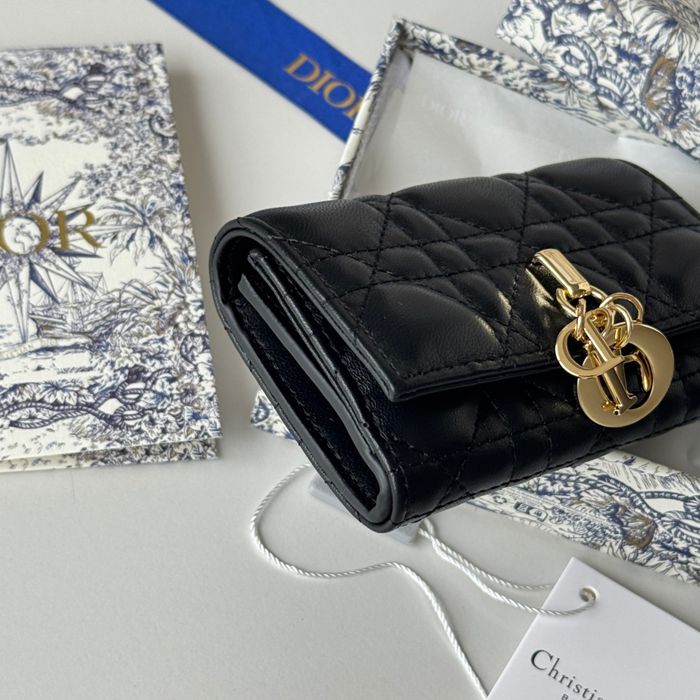 DIOR S0966ONMJ マイディオール グリシン 財布 ラム革 サイズ:11x7.5x2.5cm