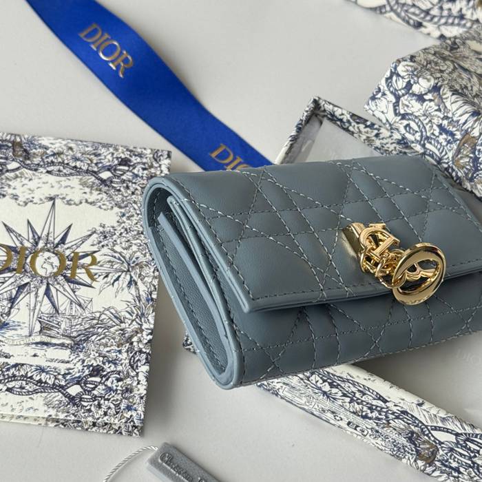 DIOR S0966ONMJ マイディオール グリシン 財布 ラム革 サイズ:11x7.5x2.5cm