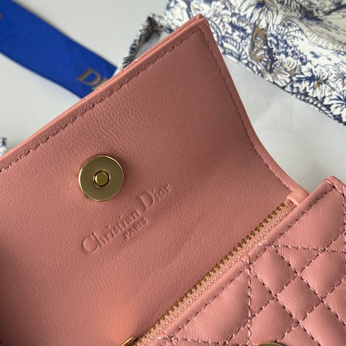 DIOR S0966ONMJ マイディオール グリシン 財布 ラム革 サイズ:11x7.5x2.5cm
