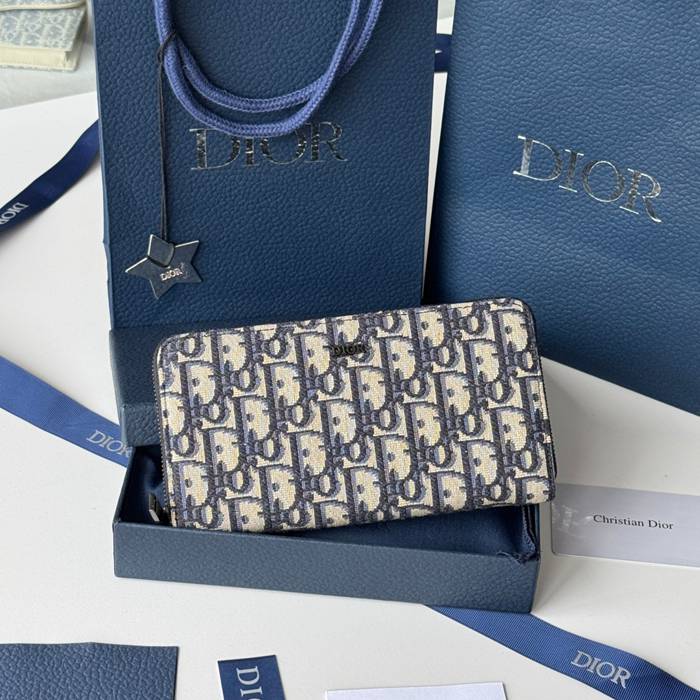 DIOR 2ESBC252YSE 長財布 ジッピー オブリーク サイズ:19.8x11x2.5cm