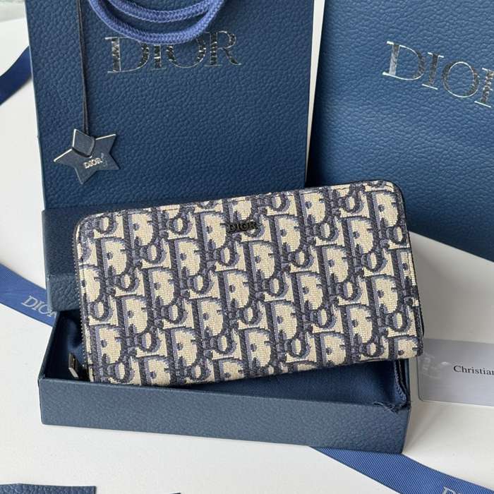 DIOR 2ESBC252YSE 長財布 ジッピー オブリーク サイズ:19.8x11x2.5cm