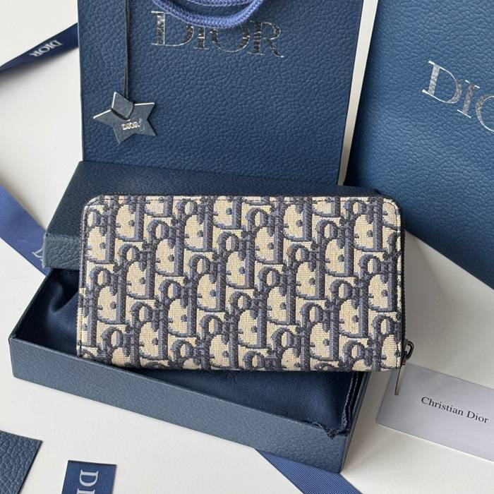 DIOR 2ESBC252YSE 長財布 ジッピー オブリーク サイズ:19.8x11x2.5cm