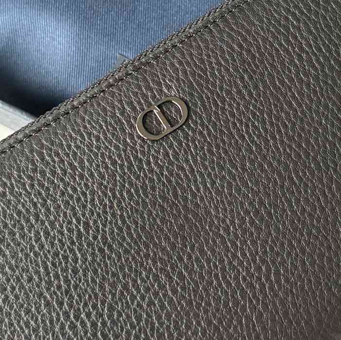 DIOR 2ESBC252YSE 長財布 ジッピー 荔枝紋牛皮 サイズ:19.8x11x2.5cm
