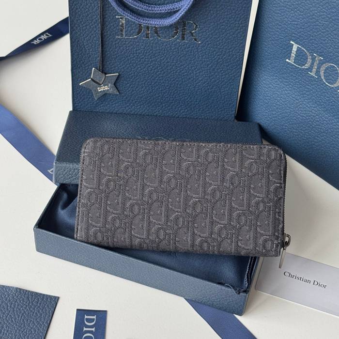 DIOR 2ESBC252YSE 長財布 ジッピー オブリーク サイズ:19.8x11x2.5cm