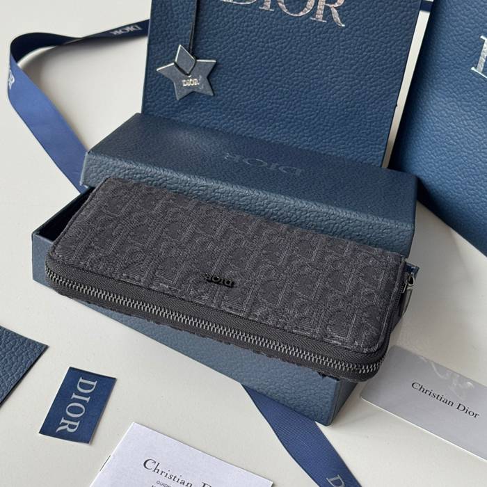 DIOR 2ESBC252YSE 長財布 ジッピー オブリーク サイズ:19.8x11x2.5cm