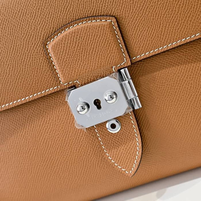HERMES サック ア デペッシュ 信差バッグ 21cm トゴ革 サイズ: