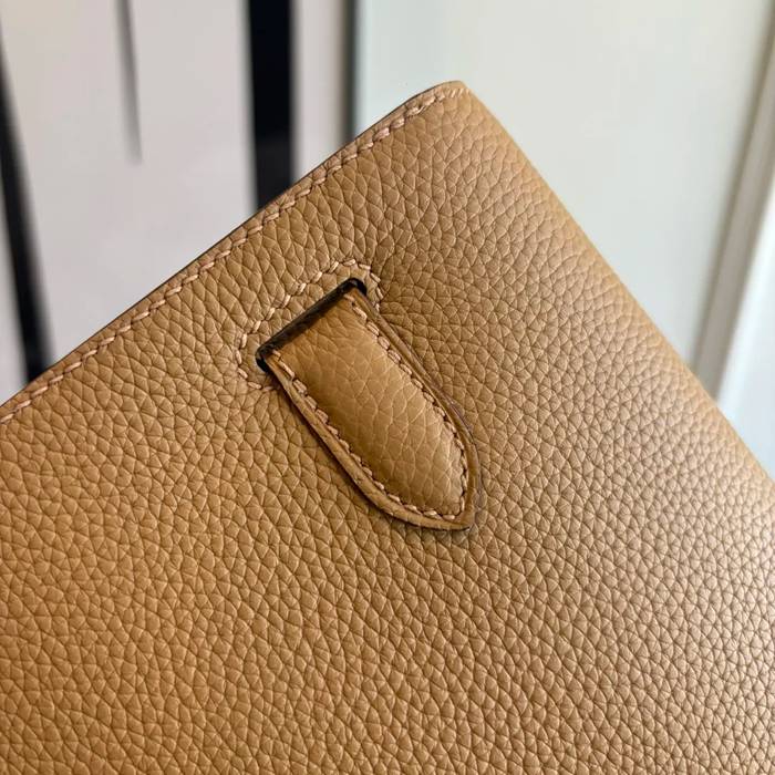 HERMES ケリー デペッシュ 25 クラッチバッグ トゴ革 ショルダーストラップ付き サイズ:
