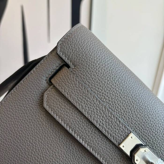 HERMES ケリー デペッシュ 25 クラッチバッグ トゴ革 ショルダーストラップ付き サイズ: