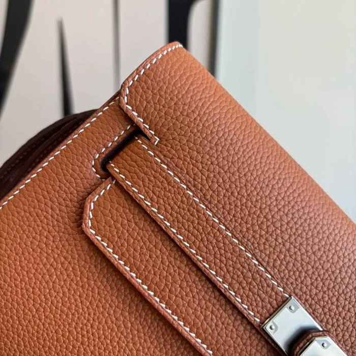 HERMES ケリー デペッシュ 25 クラッチバッグ トゴ革 ショルダーストラップ付き サイズ: