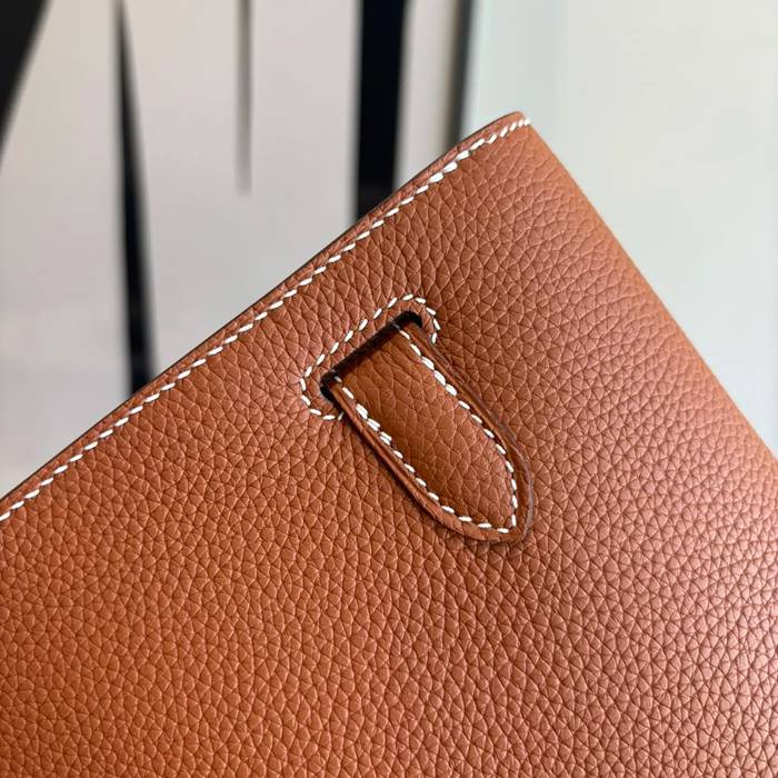 HERMES ケリー デペッシュ 25 クラッチバッグ トゴ革 ショルダーストラップ付き サイズ: