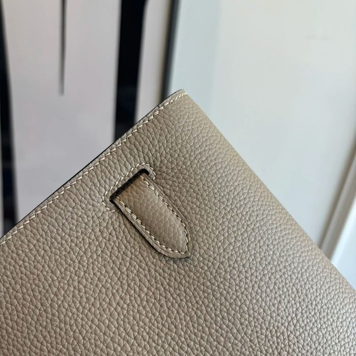 HERMES ケリー デペッシュ 25 クラッチバッグ トゴ革 ショルダーストラップ付き サイズ:
