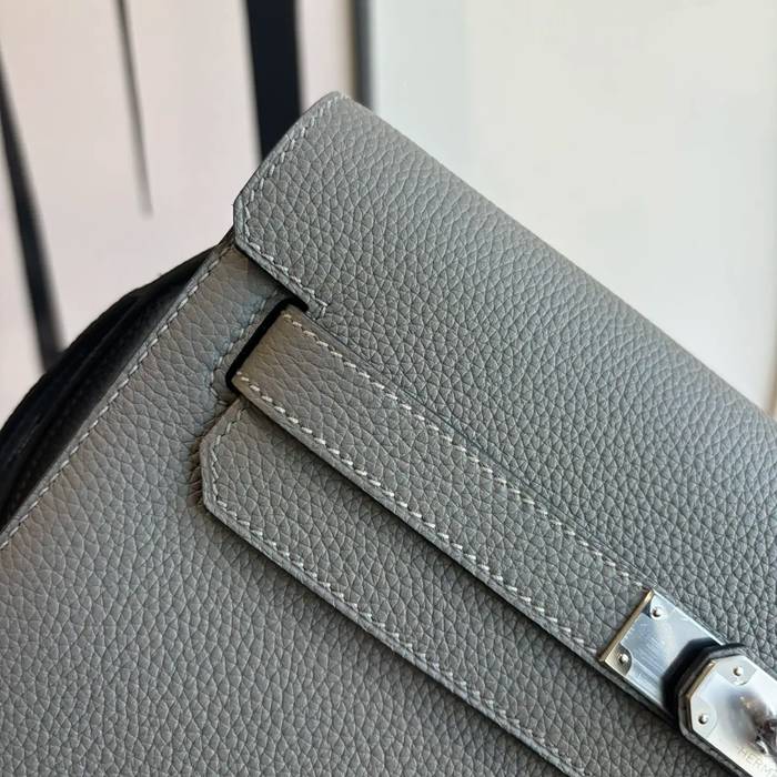 HERMES ケリー デペッシュ 25 クラッチバッグ トゴ革 ショルダーストラップ付き サイズ: