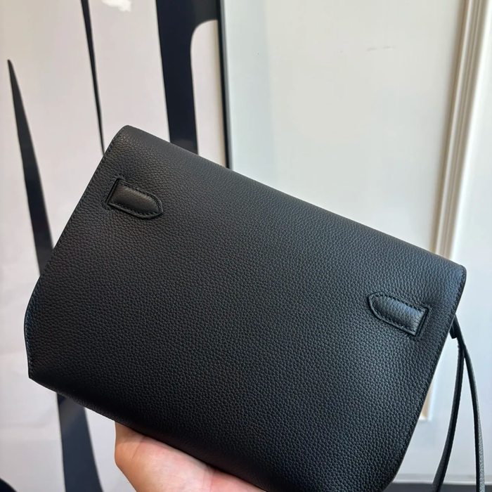 HERMES ケリー デペッシュ 25 クラッチバッグ トゴ革 ショルダーストラップ付き サイズ: