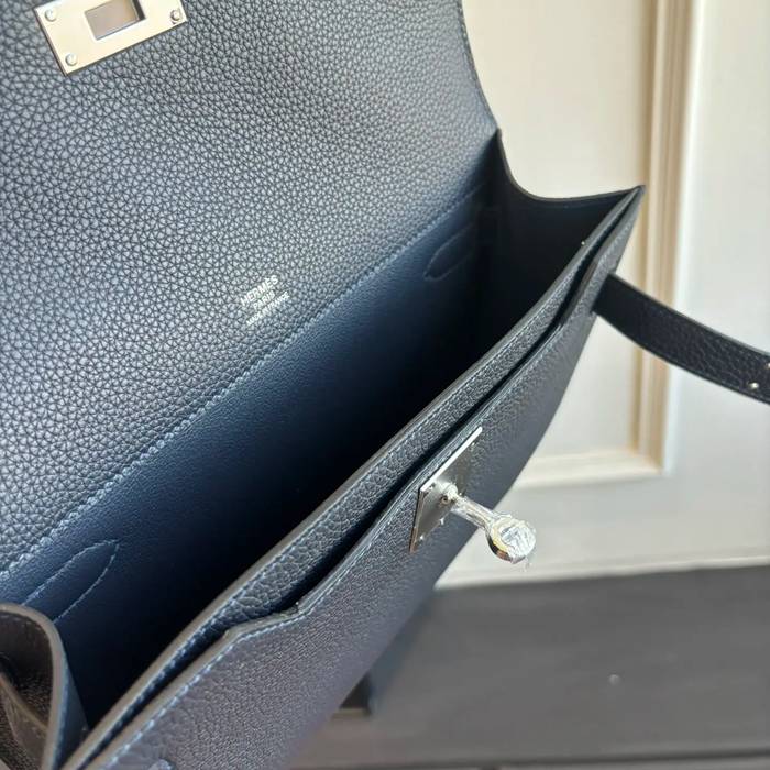 HERMES ケリー デペッシュ 25 クラッチバッグ トゴ革 ショルダーストラップ付き サイズ: