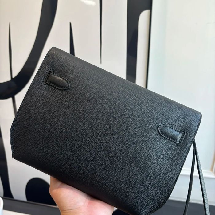 HERMES ケリー デペッシュ 25 クラッチバッグ トゴ革 ショルダーストラップ付き サイズ: