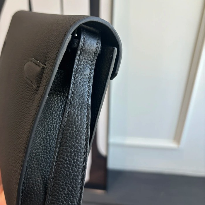 HERMES ケリー デペッシュ 25 クラッチバッグ トゴ革 ショルダーストラップ付き サイズ: