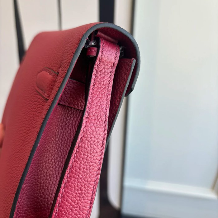 HERMES ケリー デペッシュ 25 クラッチバッグ トゴ革 ショルダーストラップ付き サイズ: