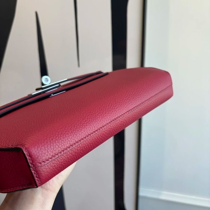 HERMES ケリー デペッシュ 25 クラッチバッグ トゴ革 ショルダーストラップ付き サイズ: